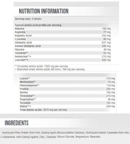 Scitec Nutrition Amino 5600 – 200 Tablets Amino Acids