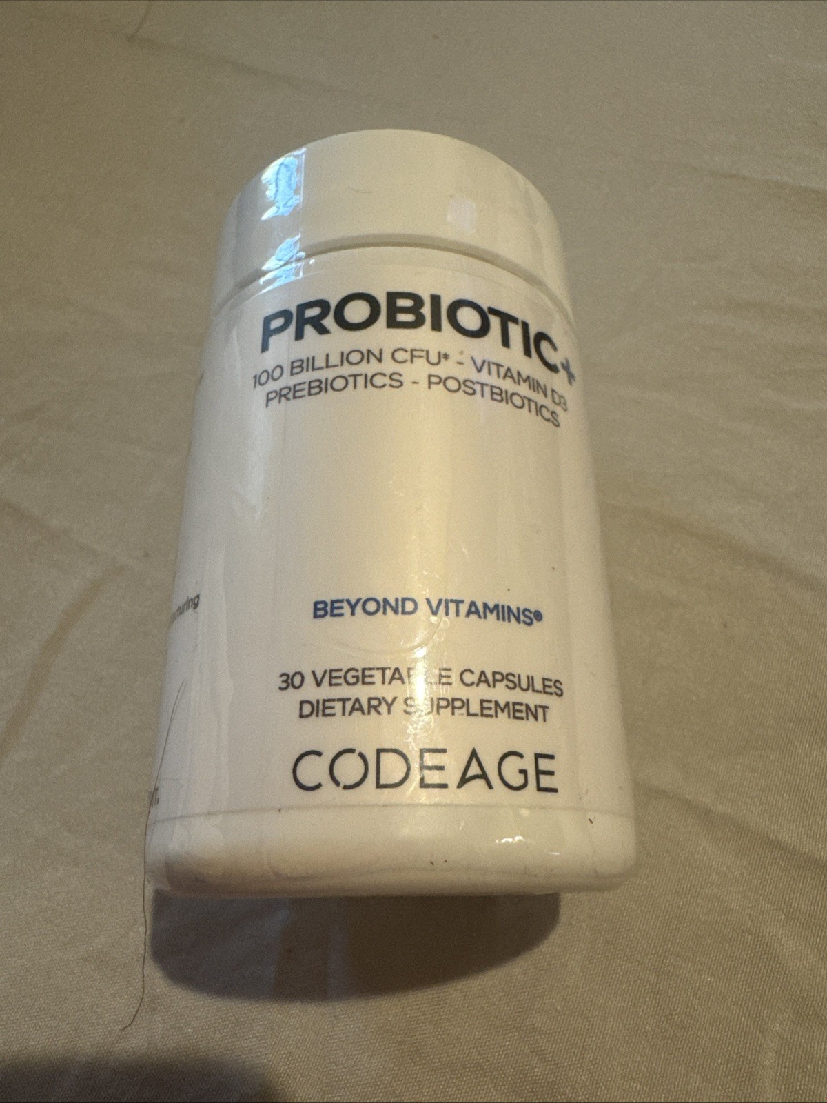 Codeage Probiotic+ 50 Billion CFU 12Strain D3, Zinc Bisglycinate, Quercetin 30ct