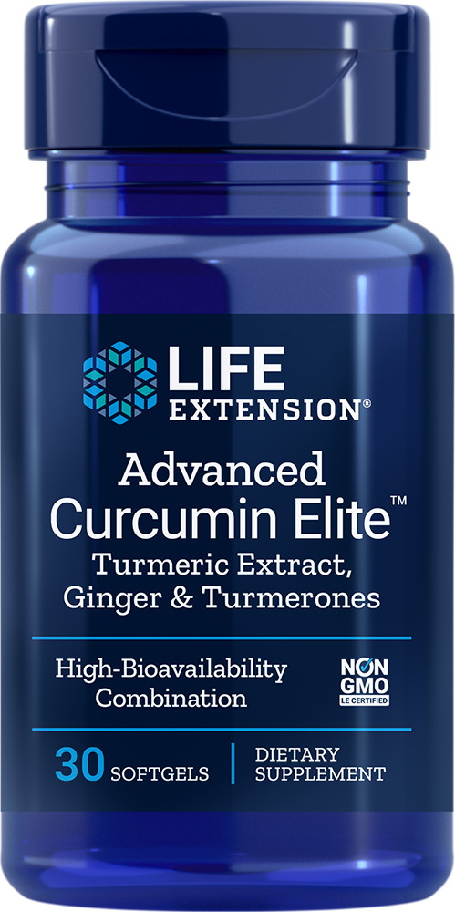 Life Extension ADVANCED CURCUMIN ELITE™TURMERIC GINGER & TURMERONES 30 SG