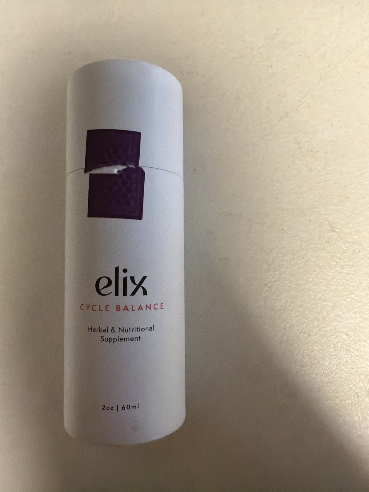 Elix Cycle Balance Herbal & Nutritional Supplement Healing 2oz 60ml
