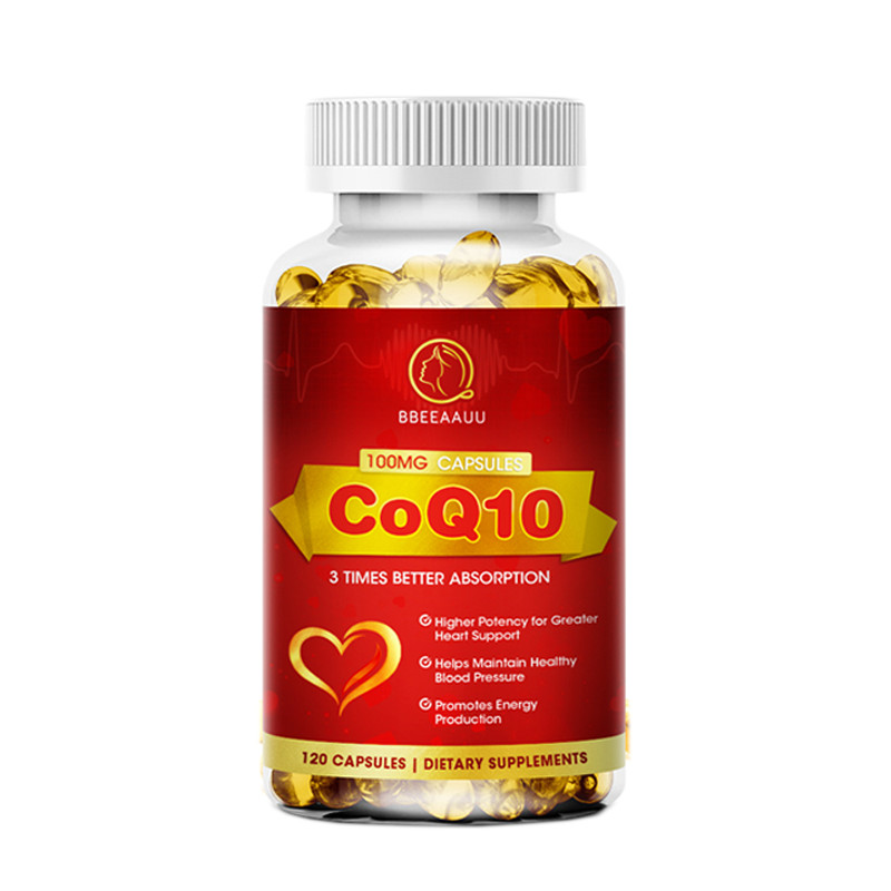 Coenzyme Q-10 100mg Antioxidant,Heart Health Support,Increase Energy,Stamina MX