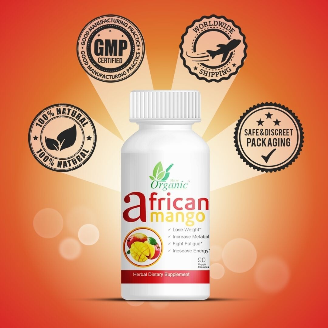 African Mango Capsules – Natural Supplement for Weight Loss & Appetite Control