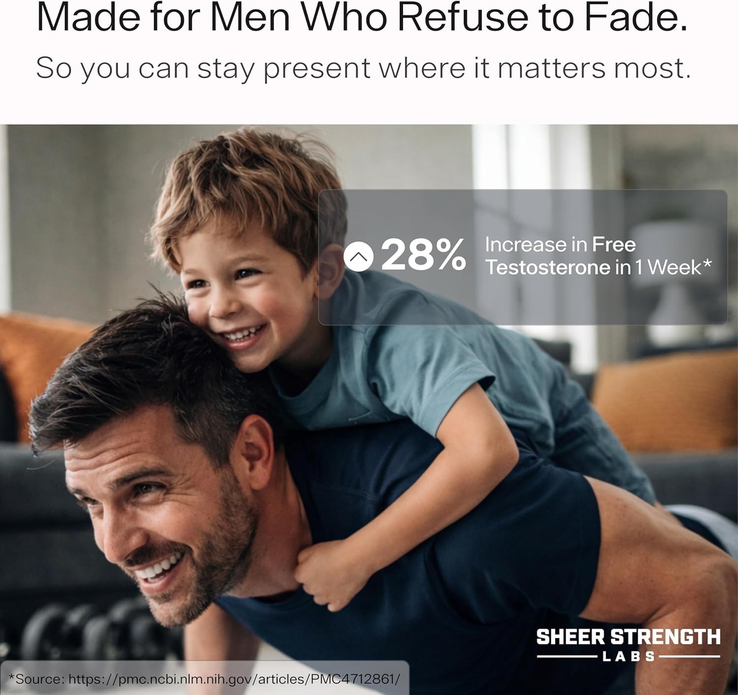Testosterone Booster for Men – Sheer Alpha T-Booster 90 Capsules