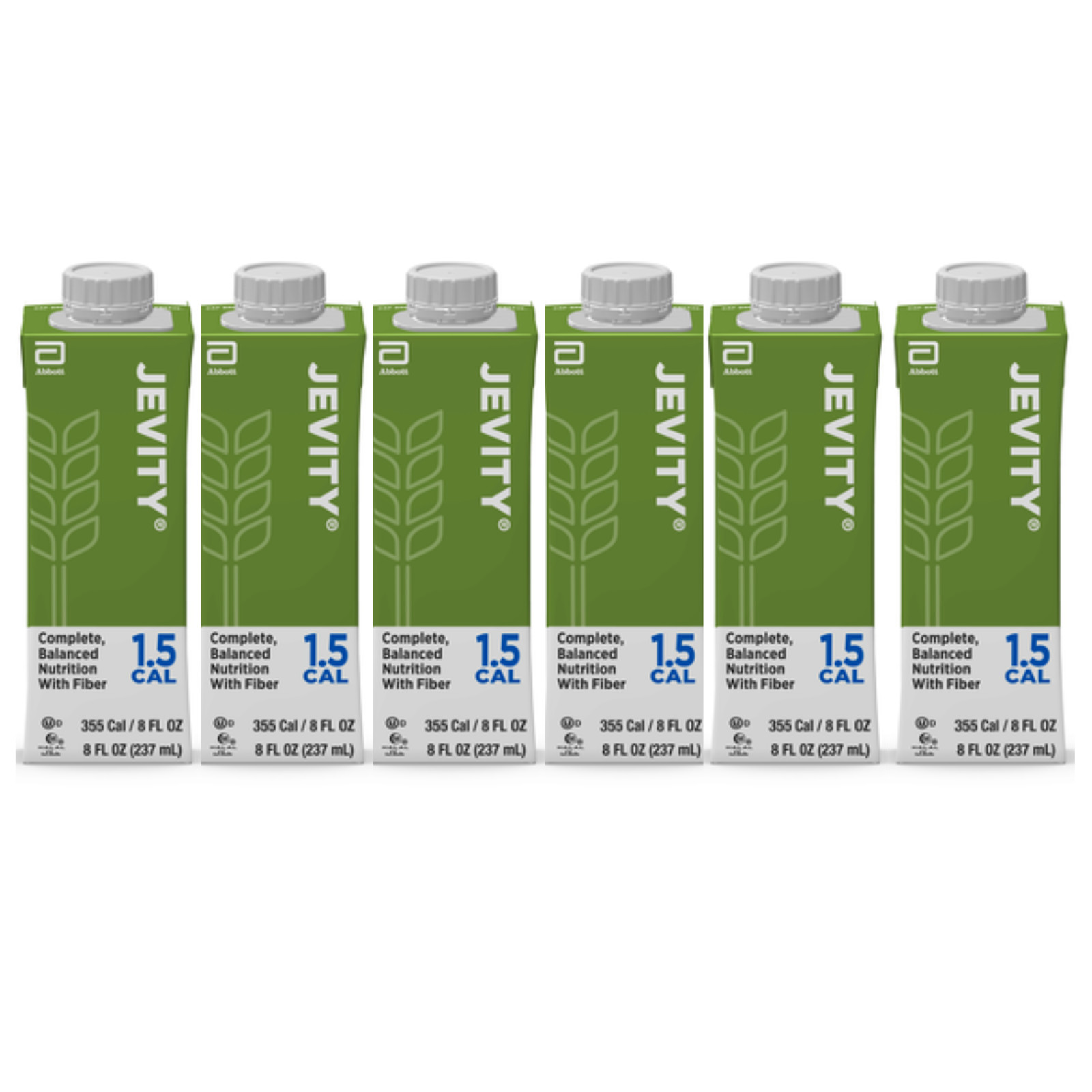 Jevity 1.5 Cal Tube Feeding Formula with Fiber – 8oz Pack – 6 Count
