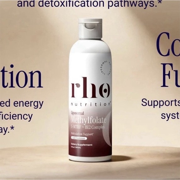 rho nutrition Liposomal L-methylfolate Liquid Supplement Methylation Support