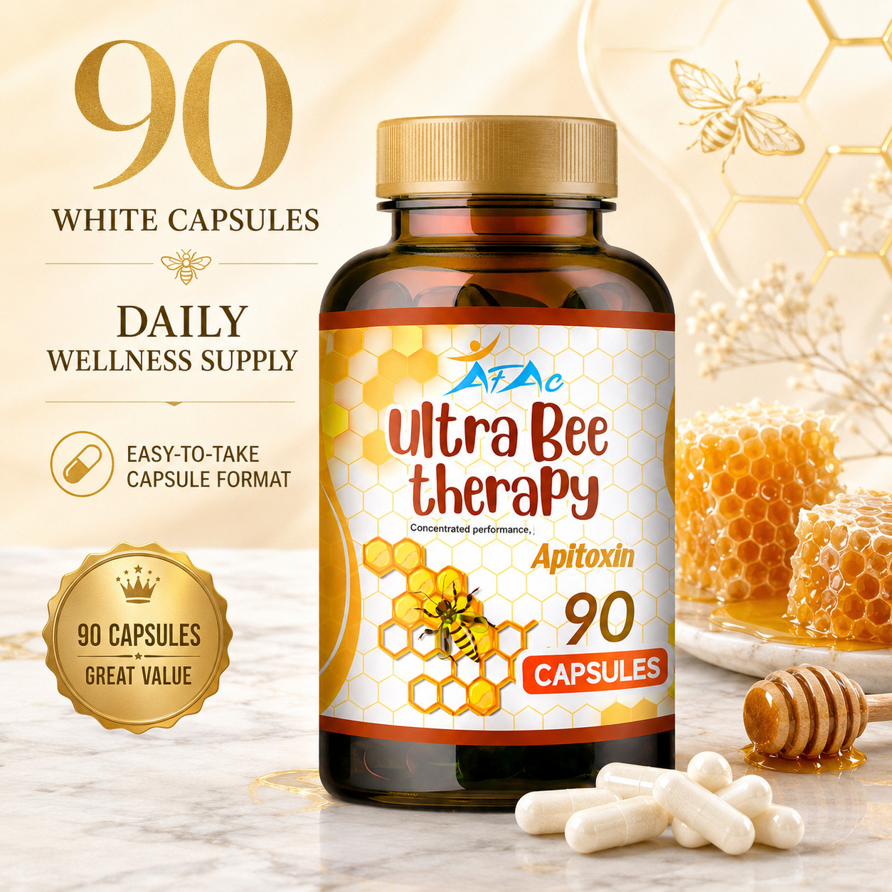 2 Bio Bee Therapy Venom Extract anti-inflammatory Miracle Arthritis support 180