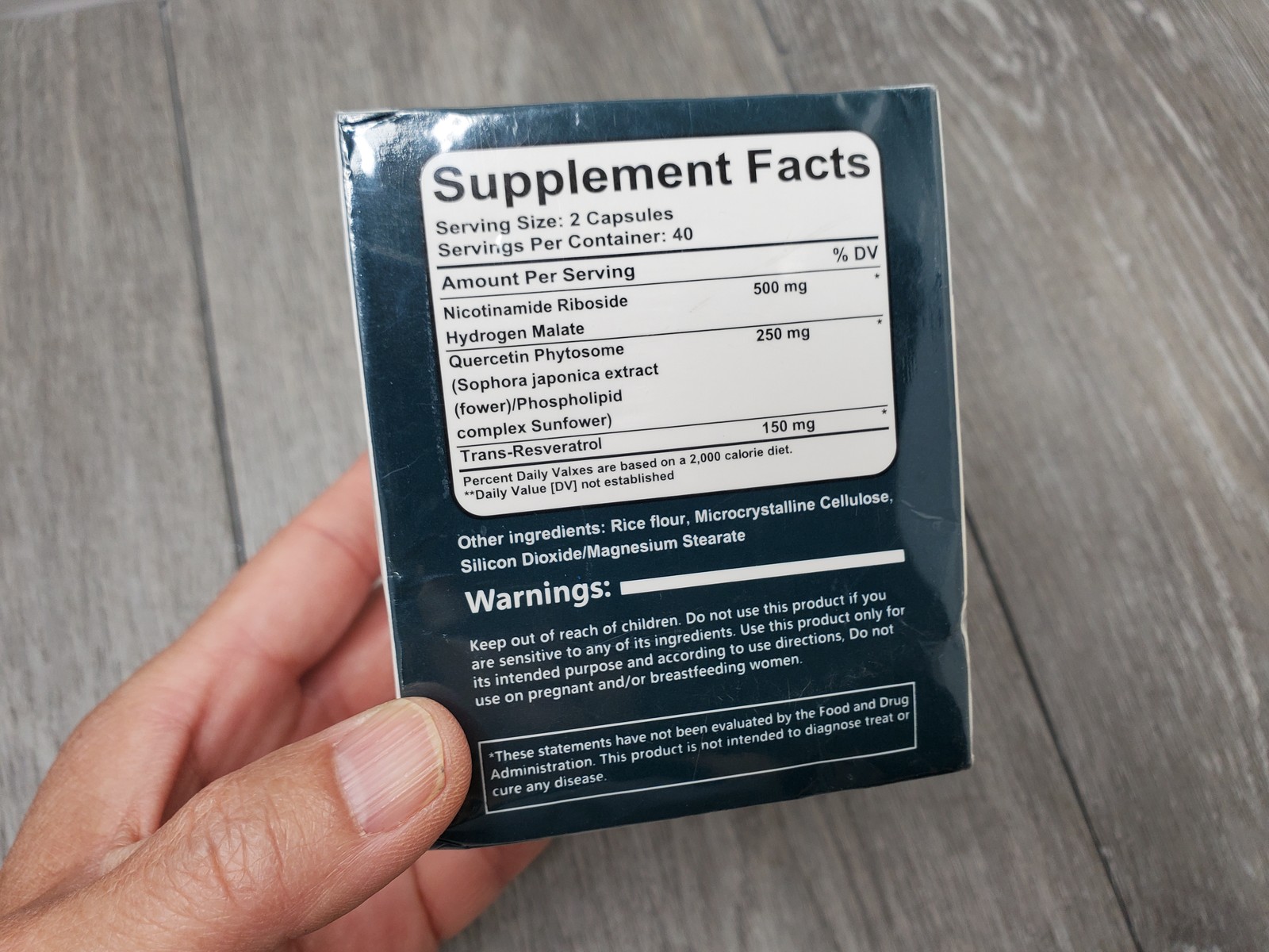 Liposomal Nicotinamide Riboside 900mg+ Resveratrol 80 Caps NAD exp 9/27