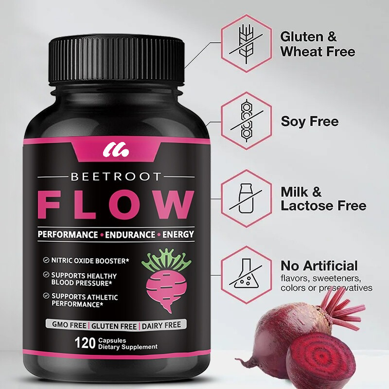 Organic Beet Root Powder Supports Healthy Blood Pressure Nitric Oxide Booster