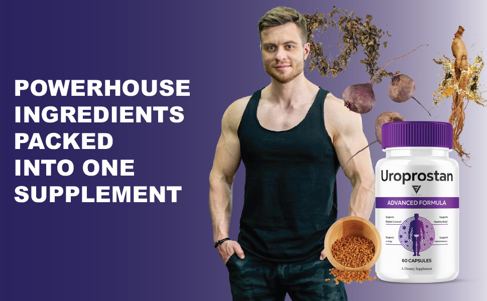 (2 Pack) Uroprostan Advanced Male Capsule, Uro Prostan Support (120 Capsules)