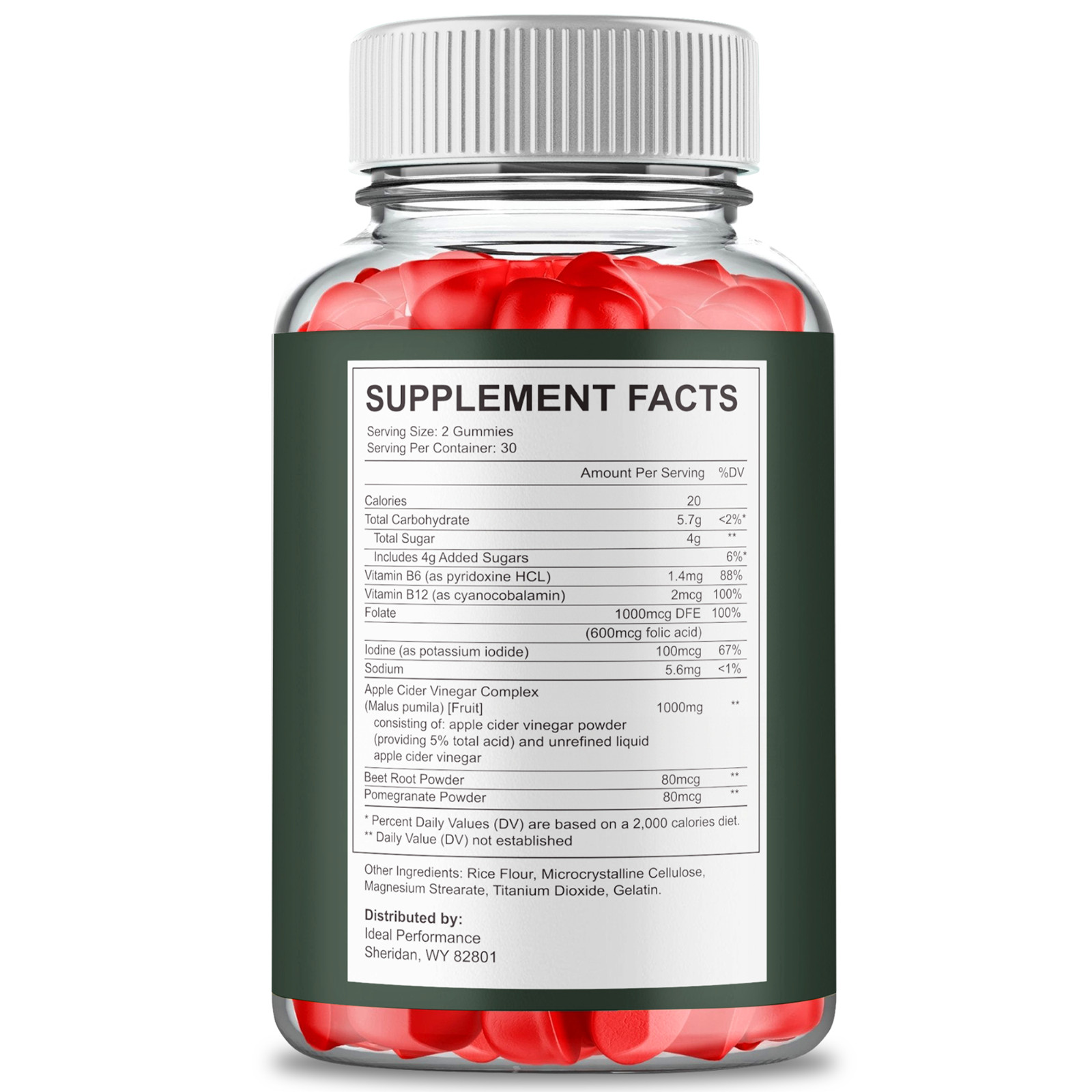 Leanzene Gummies, Official Leanzene Supplement Gummies Maximum Strength (3 Pack)