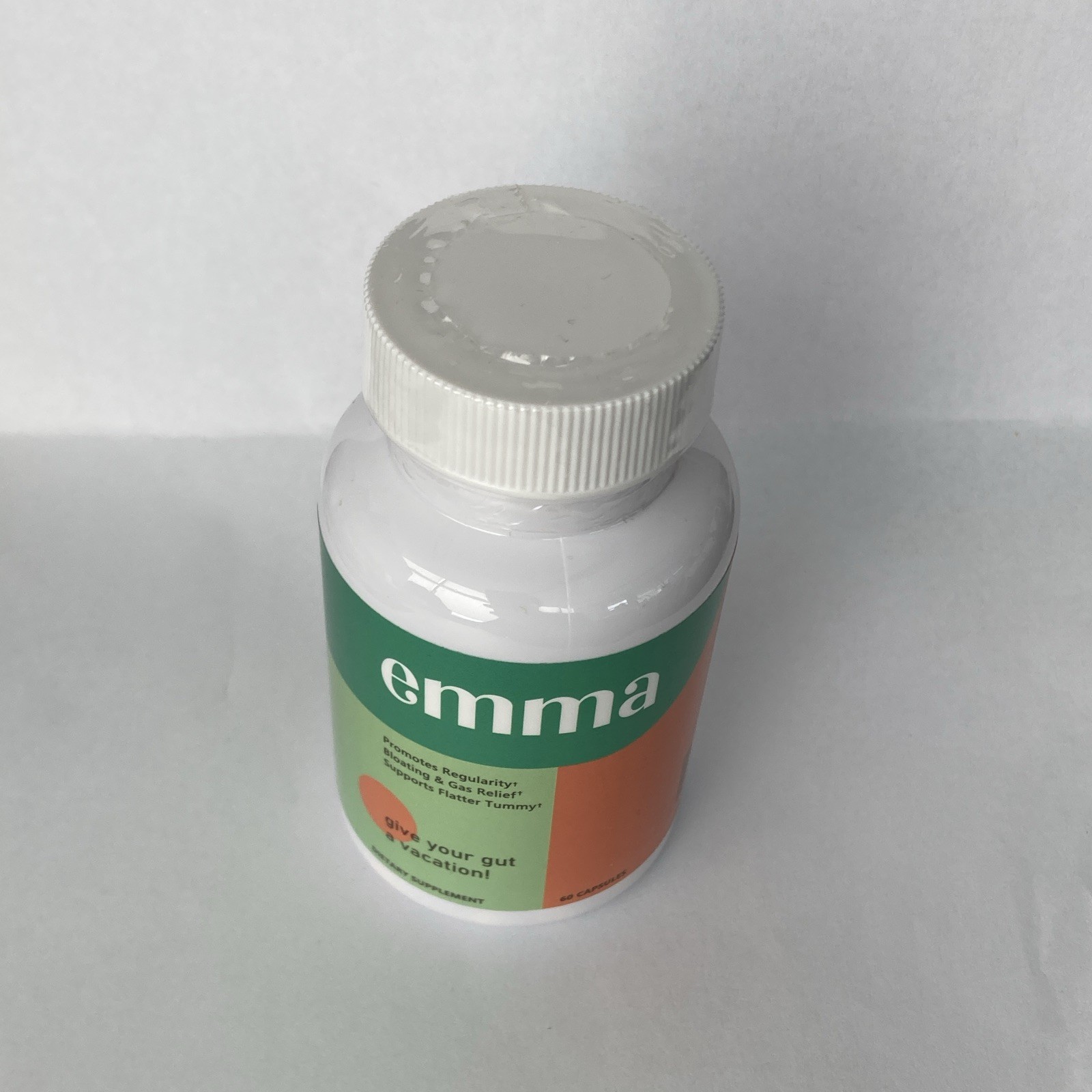 emma Digestive Support & Gas Relief Dietary Supplement Capsules 60 Count