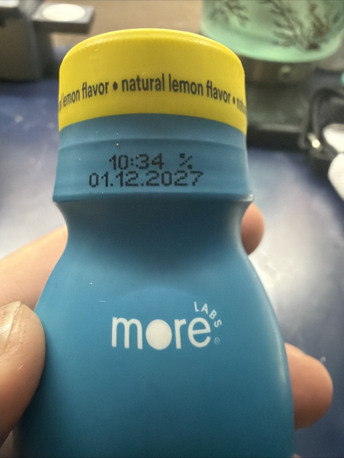 More Labs Morning Recovery Drink Supplement – Lemon Flavor – 3.4 oz
