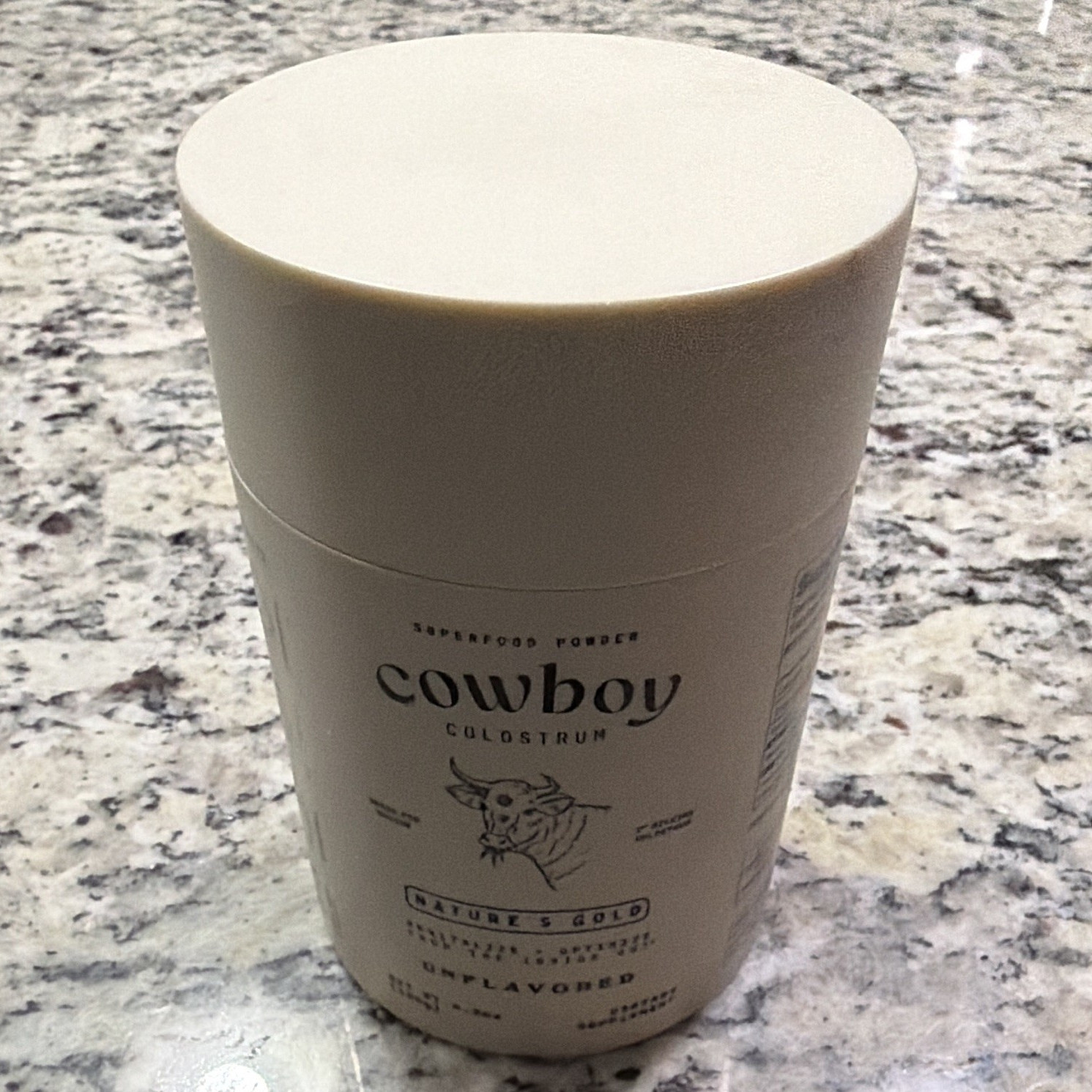 Cowboy Colostrum Nature’s Gold Grass Fed Bovine Colostrum Unflavored, 40 sv