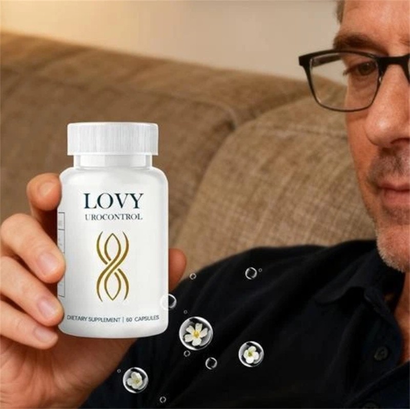 2X Lovy Urocontrol Capsules, Bladder Health Supplement, Maximum Strength Formula