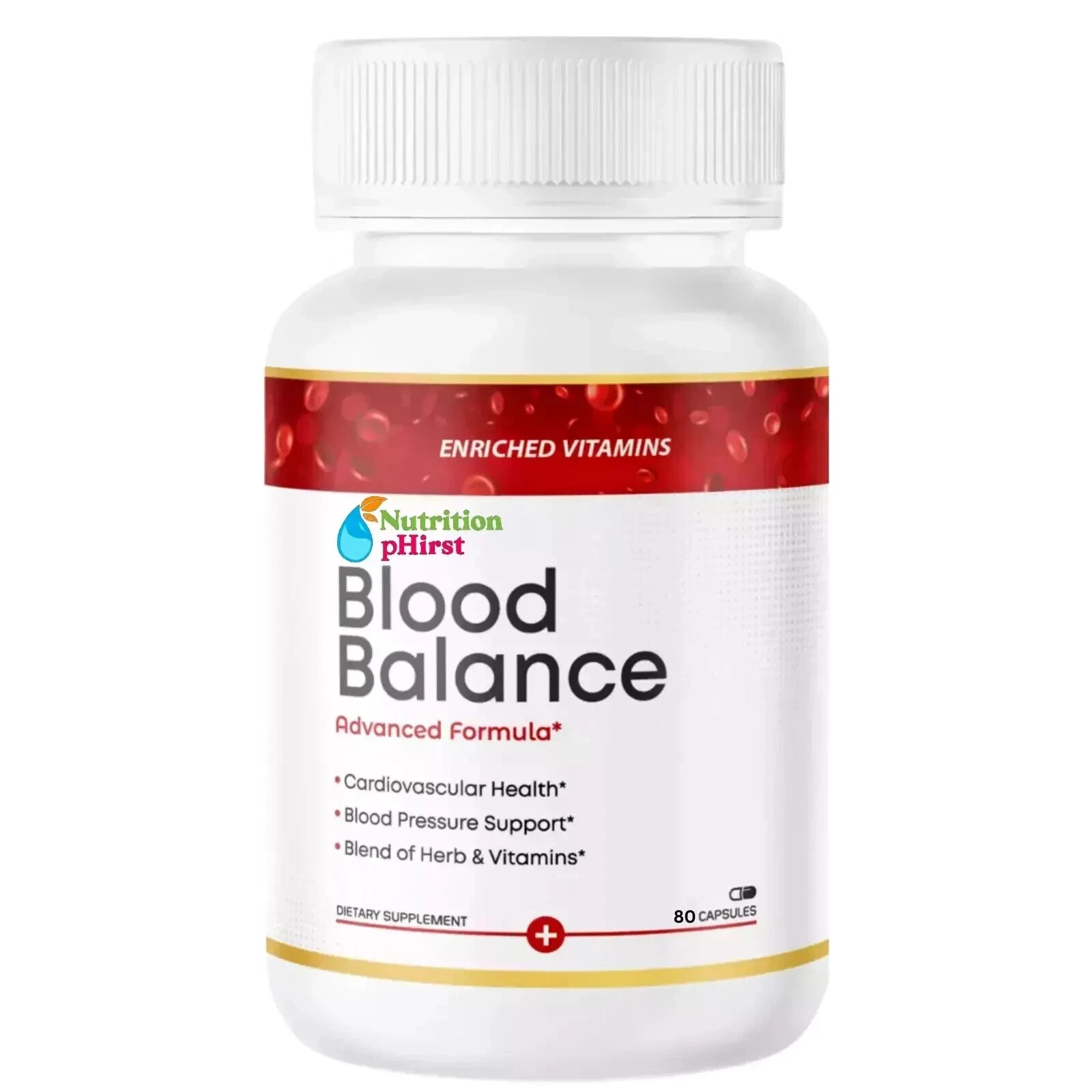 Striction BP Advanced Formula Support Healthy Blood Balance 80 caps – USA