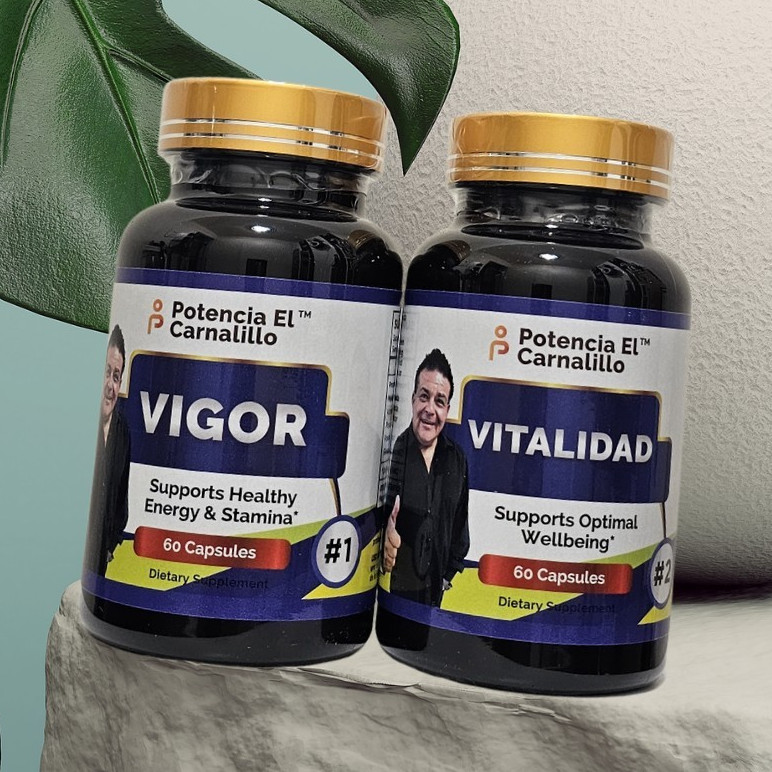 Potencia El Carnalillo Vigor & Vitalidad Capsules 60ct (2 Pack)