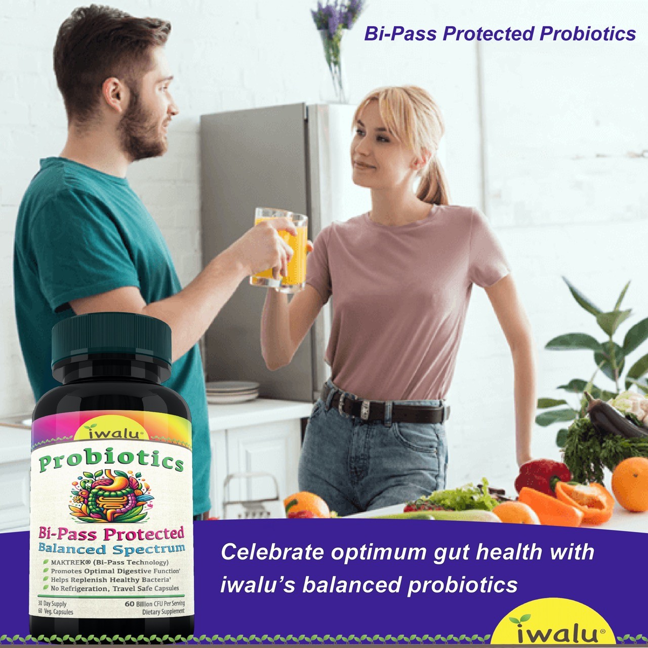 Best Pre And Probiotics, IWALU | *FAST FREE SHIPPING* Same Day