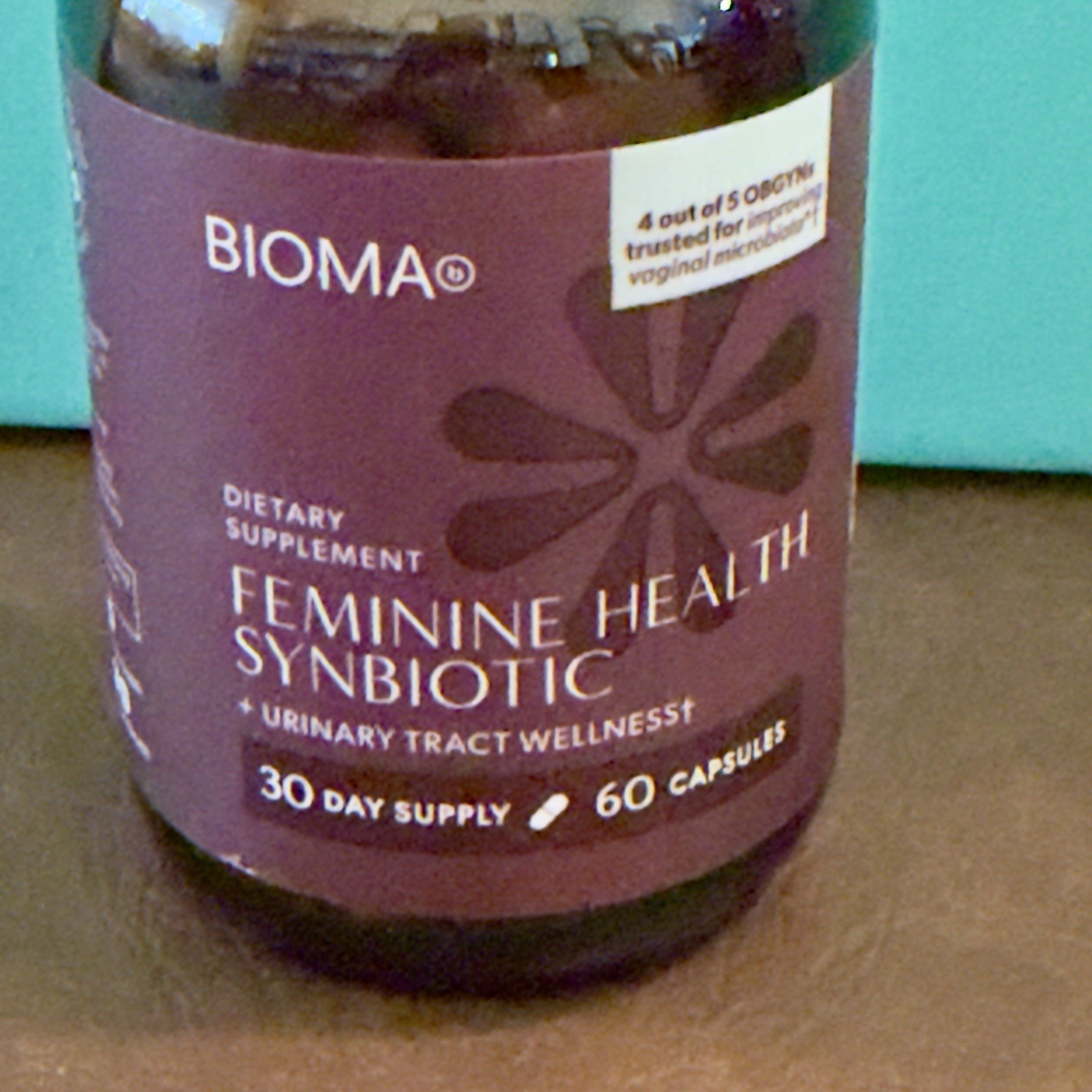 BIOMA Synbiotic Feminine & Urinary Tract Wellness 60 Caps Exp 10/2027