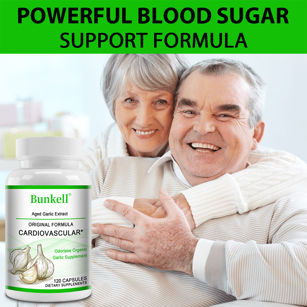 Aged Garlic Extract Original Formula Cardiovascular Healthy 700 mg 120 Capsules