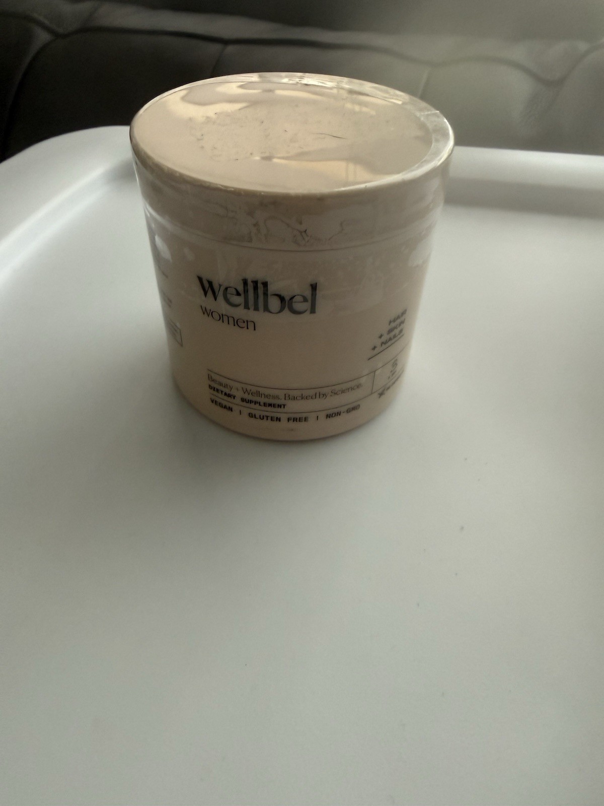 Wellbel Women Hair Skin & Nails Supplement 90 Capsules Vegan Exp 12/27