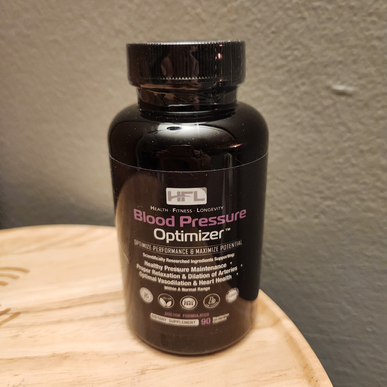 Blood Pressure Optimizer by Dr Sam Robbins 90 Count New Sealed 03/2028
