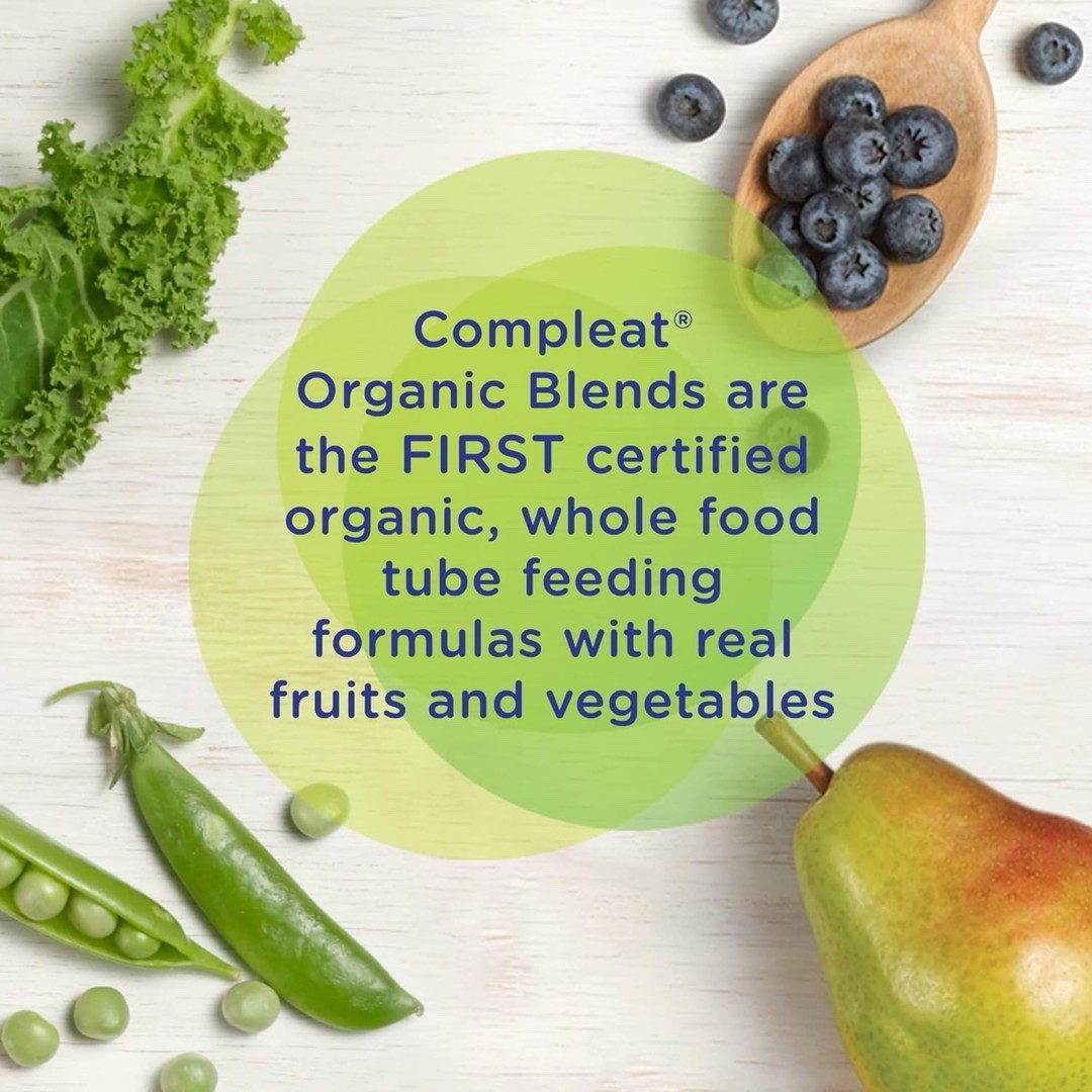 Compleat Pediatric Organic Blends Tube Feeding Chicken-Garden 10.1 oz 24 Ct