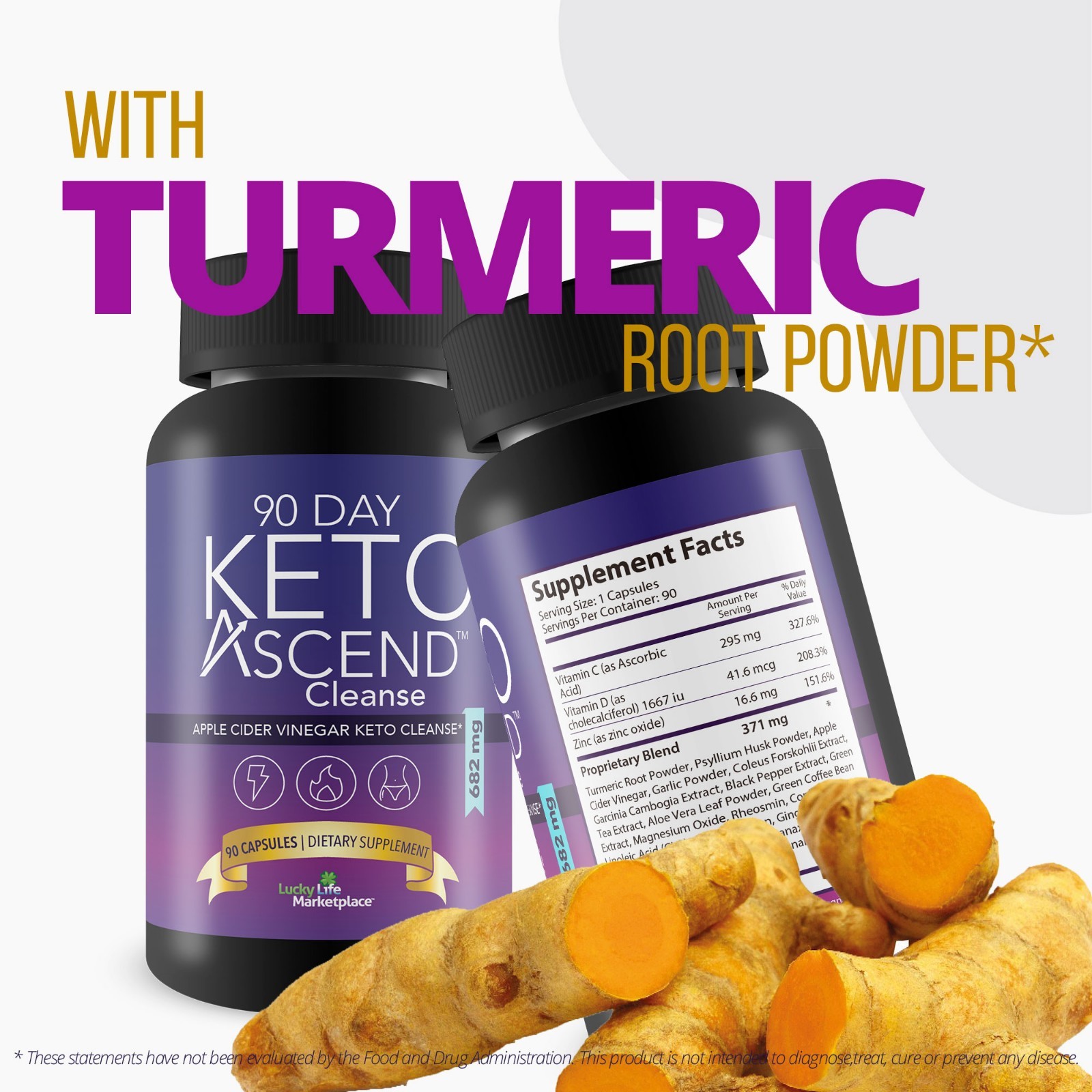 90 Day Keto Ascend – Apple Cider Vinegar Keto Cleanse – Promote Wellness