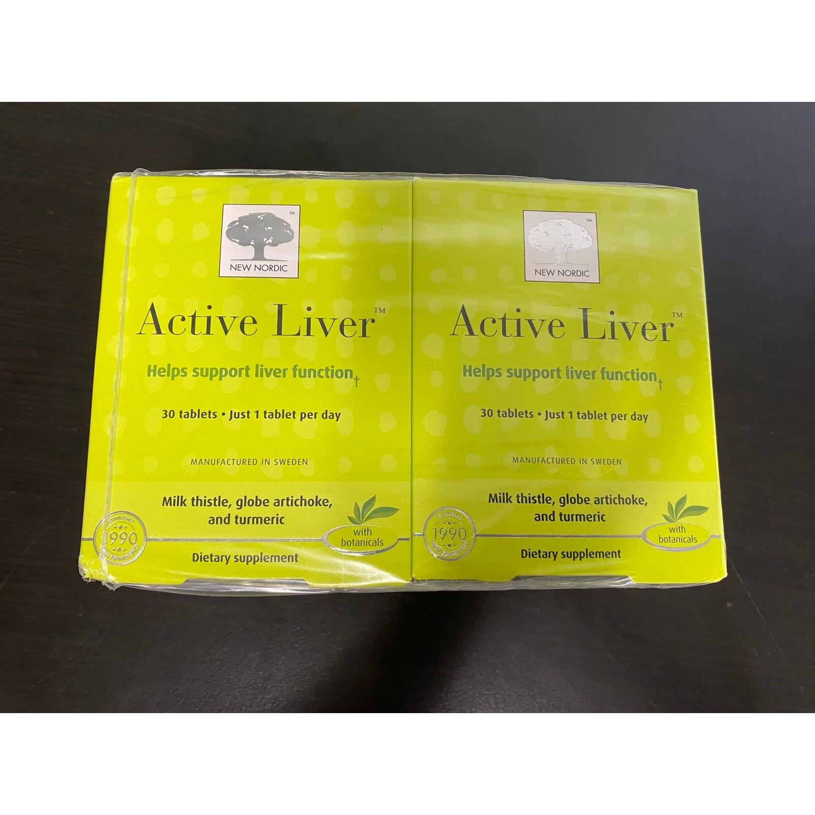 NEW NORDIC Active Liver Daily Liver Supplement,- 6 pack- NEW-F