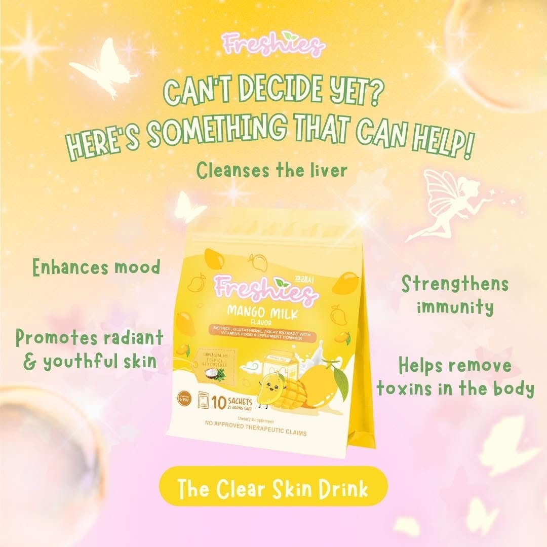 Freshies Mango Milk by Juju Glow 10 sachets x 21g
