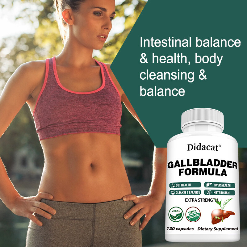 Gallbladder Formula Made w/Purified Bile Salts & Ox Bile Digestive Enzymes
