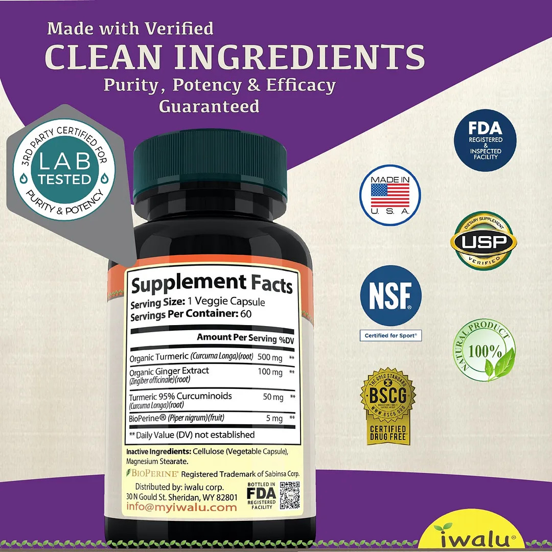 Cucurmin Supplement | Best Supplement Capsule Pill Men Women FREE SHIP