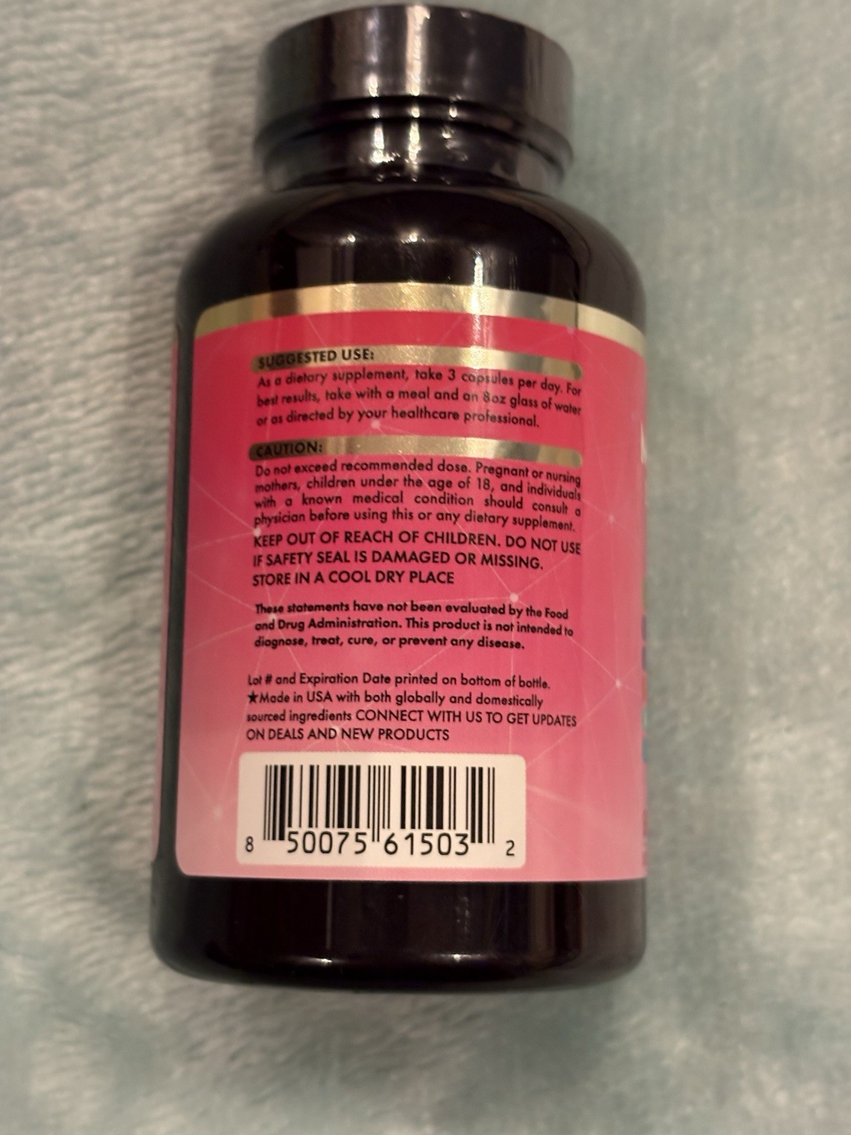 Parrox Myo-Inositol D-Chiro Inositol Berberine Vitamin D3 K2 90 Capsules