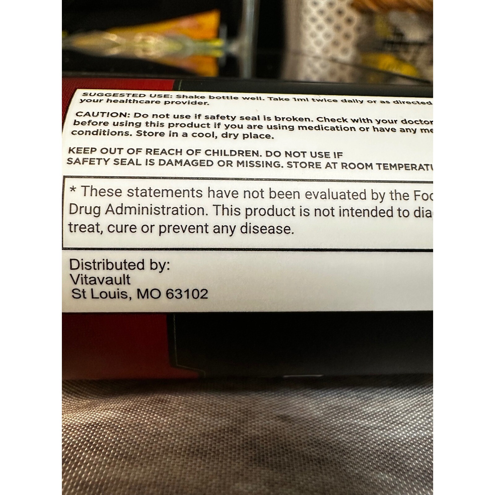 Sugar Defender Support Formula Dietary Supplement Blood Sugar Support 60ml