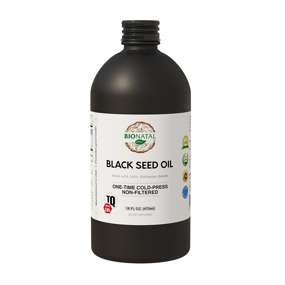 Ethiopian Black Seed Oil 16oz (GLASS)