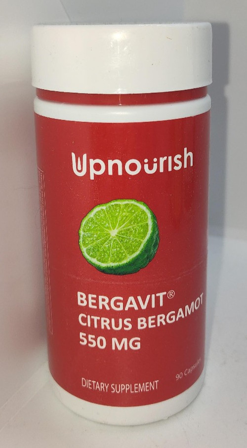 UpNourish Citrus Bergamot Supplement BERGAVIT Italian Citrus Bergamot Exp. 08/28