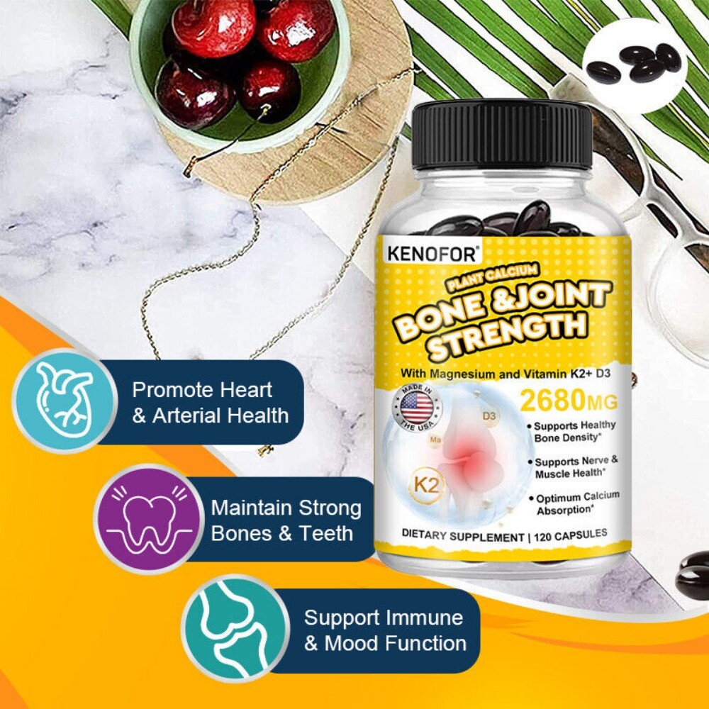 Glucosamine Chondroitin With Vitamin D3 & K2 Joint Support 2680mg 120 Capsules
