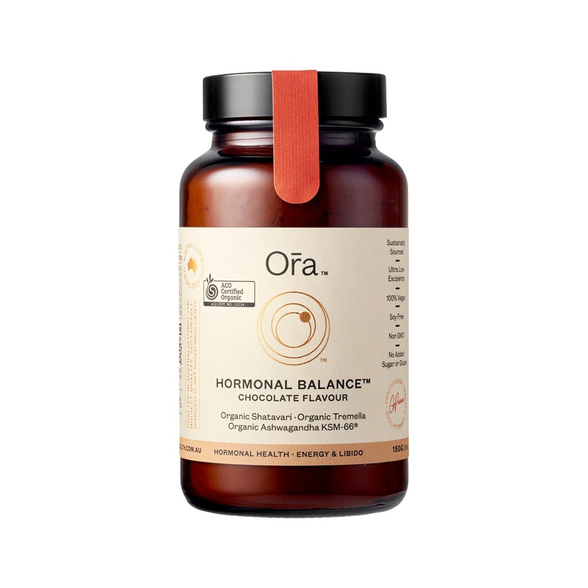New Ora Organic Hormonal Balance Chocolate Oral Powder 150g