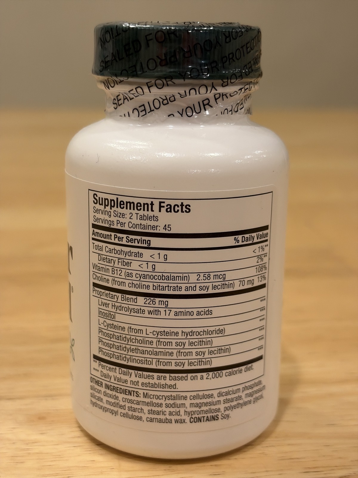 Liverite Liver Aid Dietary Supplement 90 Tablets Exp. 01/2028
