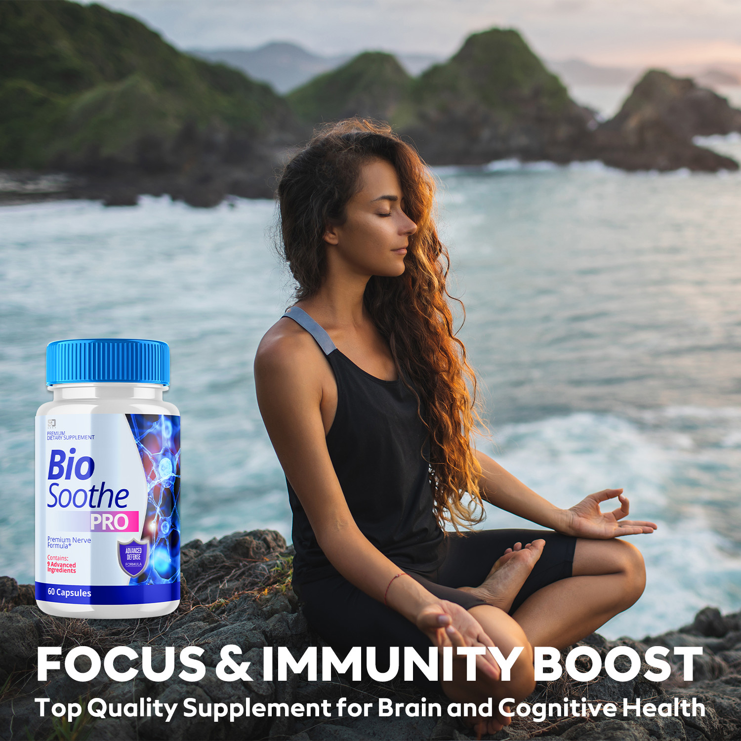 (5 Pack) Bio Soothe Pro, BioSoothe Premium Nerve Pain Formula (300 Capsules)