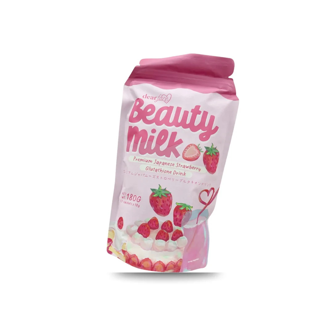 Dear Face Beauty Milk Japanese Collagen STRAWBERRY Drink(JustPinas 🇺🇸)