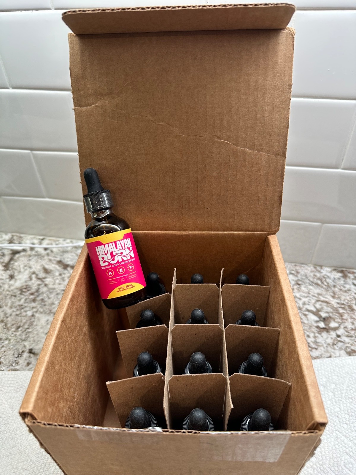 Himalayan Burn Weight Loss Drops, Fat Burning Formula- 13 Bottles Genuine