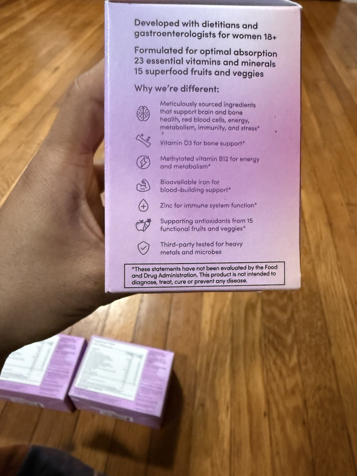 3x EllaOla Unflavored Multivitamin Powder Sugar Free Vegan Gluten-Free Non-GMO30