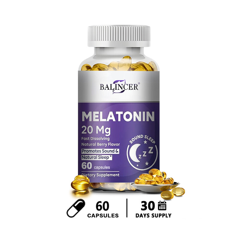 Sleep 20MG Capsules Support Sleep, Non-GMO, Gluten-free ​