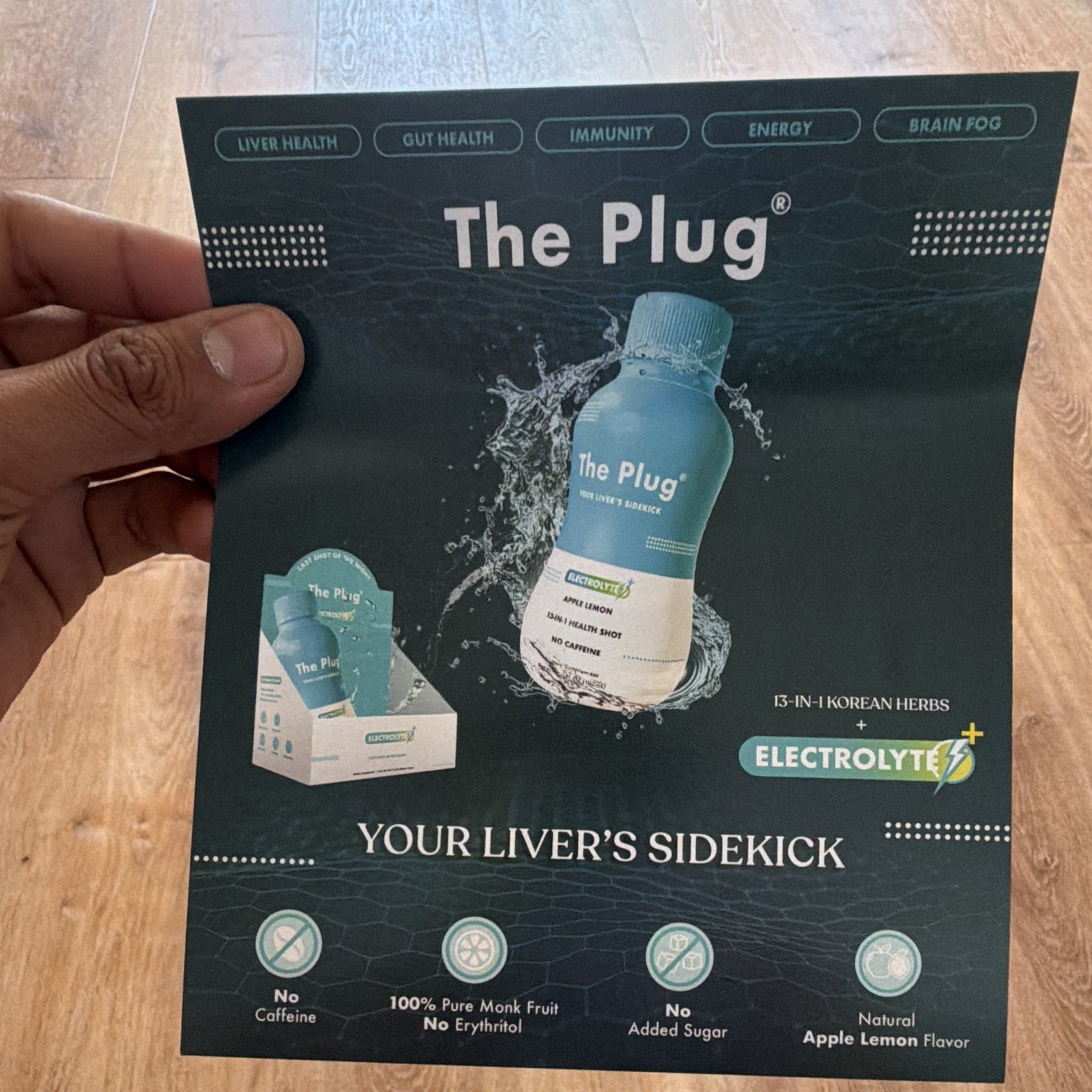 The Plug Liver Cleanse Detox & Repair Drink 6 pack