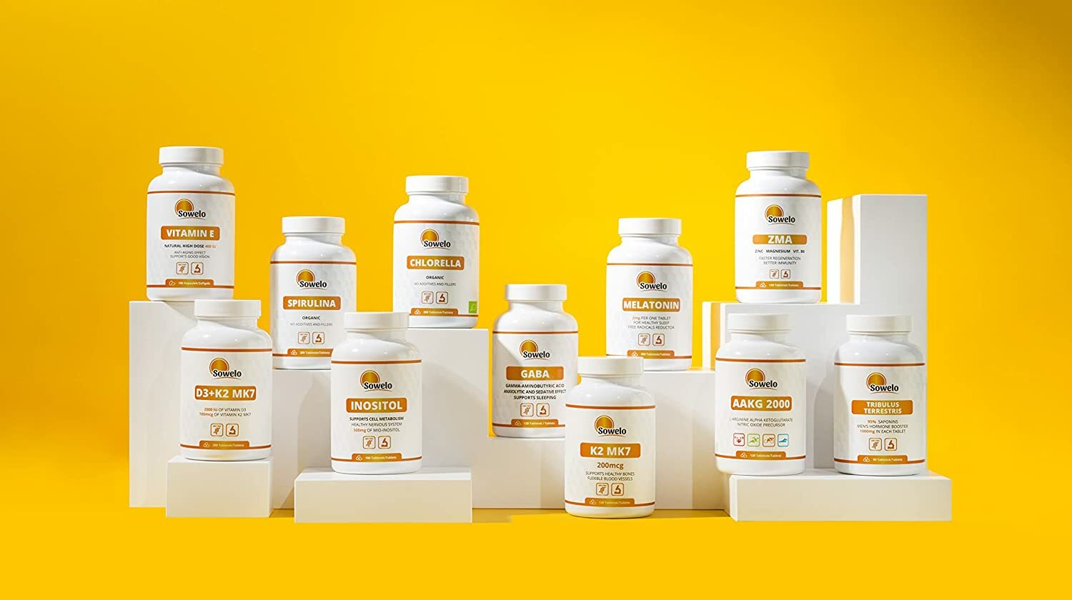 SOWELO HYALURONIC ACID + COLLAGEN CAPS NatiCol ANTI AGING SKIN HYDRATION