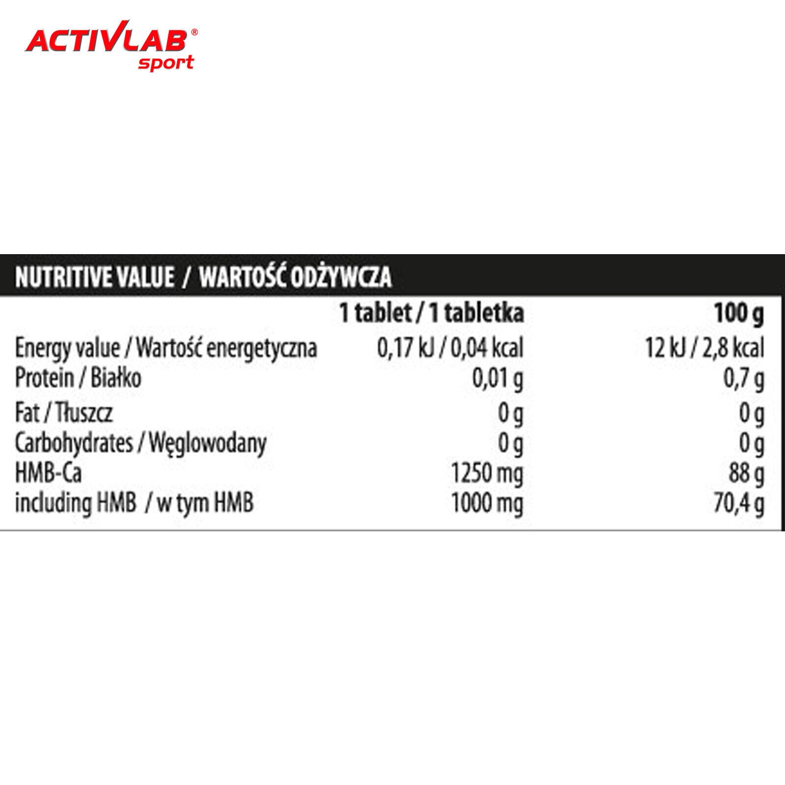 AMINO COMPLEX + HMB -Amino acid complex endurance strength training regeneration