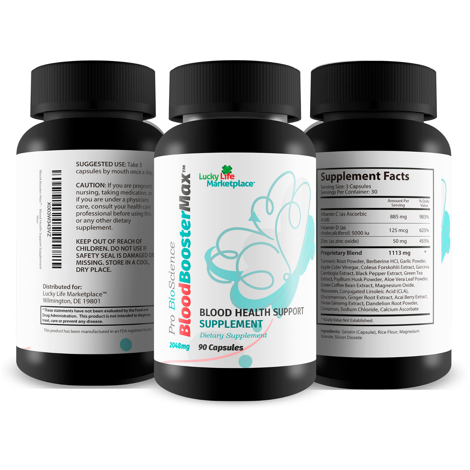 Blood Booster Max Pro Bio Science – Blood Health Support – Heart Health Support