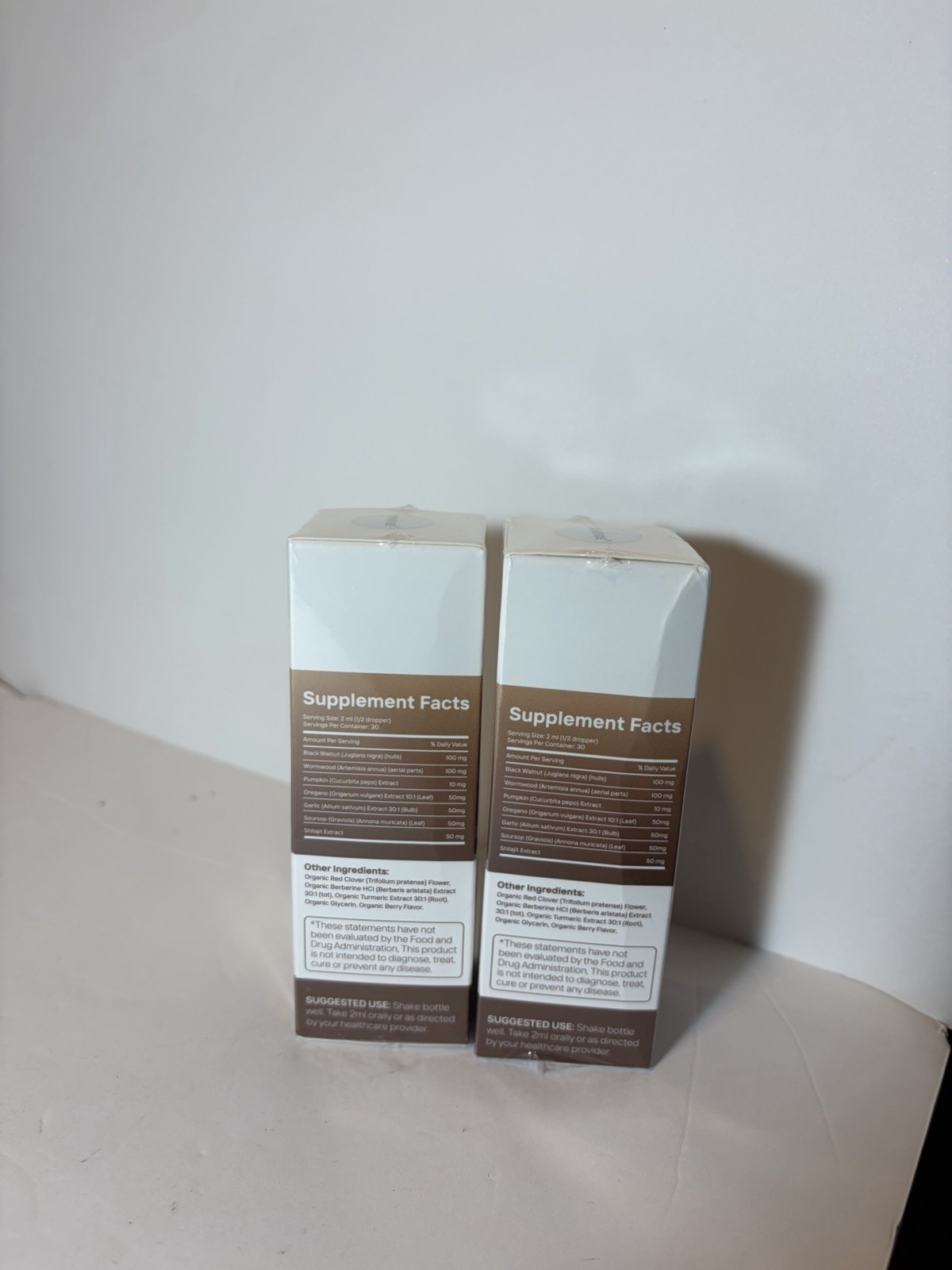 MYMYDE Herbal Supplement Liquid Drops Black Walnut Wormwood Garlic 2 fl oz