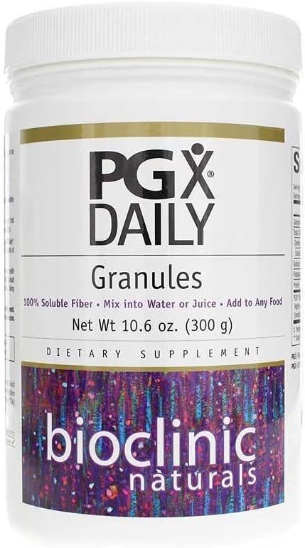 Bioclinic Naturals PGX Daily Granules 300g Fiber PolyGlycopleX Exp 08/31/2027