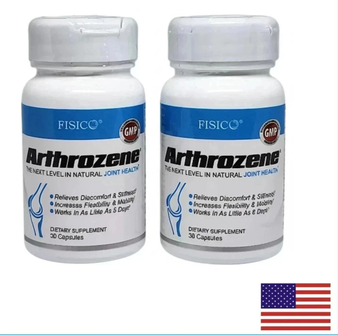 2 Pack – Fisico Arthrozene Natural Joint Health Supplement 30 Capsules -Sale…